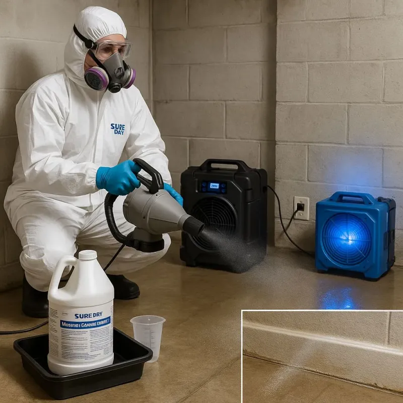 Sanitization and Odor Removal process in Williamsport, IN