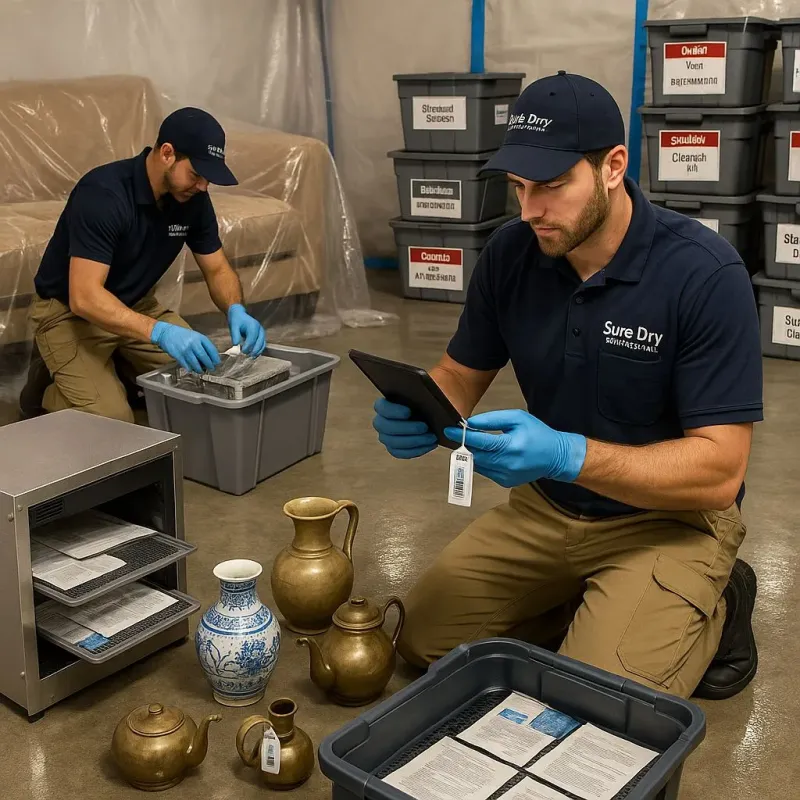 Content Protection and Restoration process in Williamsport, IN