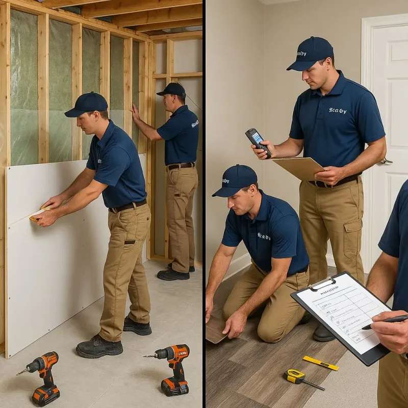 Repairs and Reconstruction process in Williamsport, IN